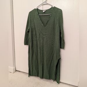 J. Jill Women's Linen Blend Tunic Top